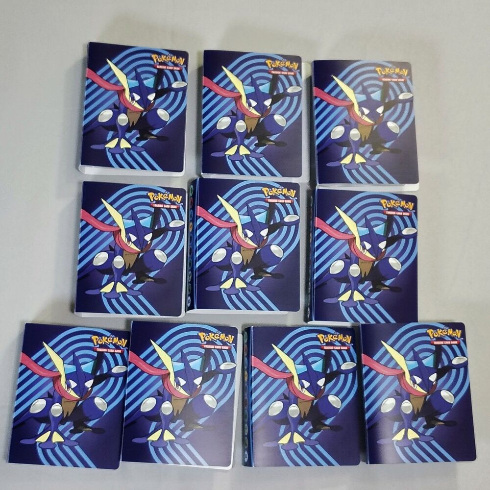 Pokemon Scarlet & Violet Stellar Crown Mini Portfolios ONLY NO CARDS Lot Of 10
